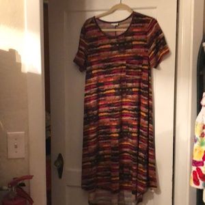 LuLaRoe Carly Unicorn Print